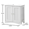 Bathroom Under Sink Cabinet Basin Storage Cupboard Vanity Unit