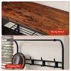 Hall Tree Shoe Bench for Entryway, 4-in-1 Coat Rack Storage Bench with 8 Hooks