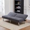 Upholstered 3 Seater Fabric Sofa Bed Sleeper Couch Sofabed Settee Recliner Beds
