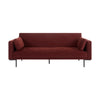 Dusk Hudson Click Clack Sofa Bed Rust RRP £489