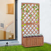 Wooden Gardening Display Plant Stand Shelf Indoor Outdoor Storage Rack