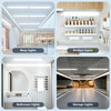 LED Strip Light Batten Tube Light 2-6FT Office Shop Garage Ceiling Lamp Daylight