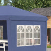3x6m Heavy Duty Gazebo Tent, Blue, Refurbished