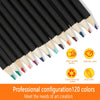 120 Colored Professional Artist Pencils Set Drawing Sketching Colouring Art Kit