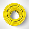 HoseFlo Premium Yellow Reinforced Garden Hose Pipe Range of Sizes 15 - 100 Metre