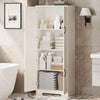 Tall Kitchen Pantry Cabinet Storage with 2 Doors and Adjustable Shelves Cupboard