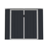 Anthracite Metal Garden Shed Outdoor Tools Storage Sheds Small House Bin Sheds