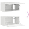 TV Cabinet Set 5 pcs High Gloss White Engineered Wood