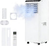 9000 BTU Portable Air Conditioner 4-in-1, Smart Control & Quiet Cooling, Dehumid