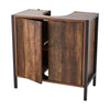 Rustic Brown Bathroom Under Sink Cabinet Basin Vanity Storage Cupboard Unit