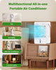 Portable Air Conditioner 1500ML, Portable Air Cooler with Remote Control, Quiet