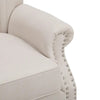 Wing Chair High Back Velvet Fabric Tub Armchair Fireside Living Room