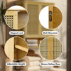 2 Doors Wall Cabinet Home Storage Floating Cupboard Kitchen Storage Hanging Unit