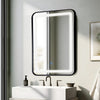 Illuminated Bathroom Mirror with LED Lights Demister Touch Sensor WallMounted Uk