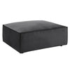 Dusk Brooklyn Ink Velvet Pouffe RRP £399