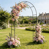 Heavy Duty Metal Garden Arch Arbour for Roses Amalfi with Ground Spikes