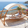 Hammock Garden Swing Chair 2 Person Hanging Seat Lounger Sun Canopy Washable