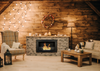Bio fireplace 650x400 Slim Black with glass