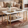 Living Room Center Table Rectangular Cocktail Table