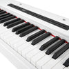 ♬Mustar Digital Piano 88 Keys Portable White Hammer Action Keyboard Pedal MIDI