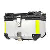 65L Motorcycle Top Box Aluminium Waterproof Rear Luggage Case Anti Theft Lock He