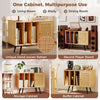 Boho Record Storage Table Record Player Stand w/ Charging Station