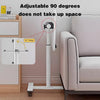 Over Bed Table Height Adjustable Mobile Hospital Overbed Aid Chair Laptop Tray
