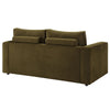 Dusk Chicago Rich Green Velvet 2 Seater Sofa RRP £659