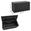 340L Lockable Garden Cushion Box Shed Outdoor Storage Chest Plastic Waterproof