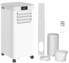 Air Conditioning Unit 4-in-1 Portable Air Conditioner Dehumidifier White