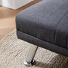Upholstered 3 Seater Fabric Sofa Bed Sleeper Couch Sofabed Settee Recliner Beds