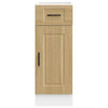 Kitchen Base Cabinet Porto Sonoma Oak Engineered Wood