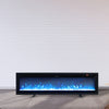 40/50/60/70/80/100inch Insert/Wall Mounted LED Fireplace Electric Inset Fire