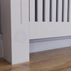 Arlington Radiator Cover White Traditional Modern Cabinet Wood Grill Furniture