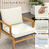 3Pcs Outdoor Rattan Furniture Set Garden Patio Wicker Chair & Side Table Set