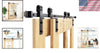 200cm Heavy-Duty Sliding Barn Door Track Kit - Elegant Double Door Solution