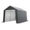 Outdoor Shed Equipment Shelter Cover Storage Bicycle PE Waterproof Steel Frame