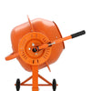 Electric Cement Mixer 70 Litre 250W Portable Concrete Mortar Mixing Machine 240V