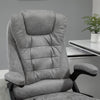 Office Chair w/ Heating Massage Points and Lumbar Support Grey