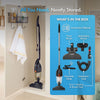 Corded Stick Vacuum Cleaner - 800W 17000Pa 2 in 1 Upright & Hand Vacuum