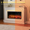 Electric Fireplace with Surround, LED Flame & Mood Light – Endeavour Danby