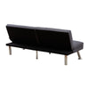 Upholstered 3 Seater Fabric Sofa Bed Sleeper Couch Sofabed Settee Recliner Beds