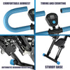 Vertical Climber Stair Stepper Machine with LCD Monitor For Home Gym Exercise ~