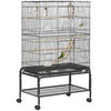 Budgie Cage, Bird Cage w/ Stand, Toys, Accessories, for Canaries, Finches