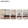 Media Wall Electric Fire 3D Fuel Bed & 13 LED Colours - Endeavour Fires Rosedale