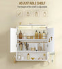 Bathroom Mirror Cabinet With LED Lights, Bathroom Wall Cabinet, Bathroom Cabinet
