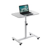 Over Bed Table Height Adjustable Mobile Hospital Overbed Aid Chair Laptop Tray
