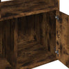 Bookcase Smoked Oak 70x36x189 Engineered Wood W8C3