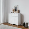 Wooden Free Standing Side Corner Cabinet Cupboard Hallway Living Room Storage
