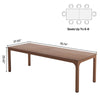 78.7 Inches Extra Long Computer Double Long Desk 2 Person Office Computer Desk